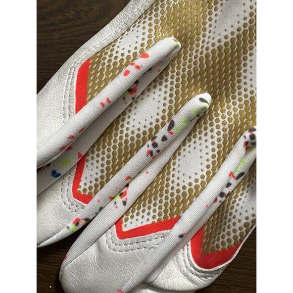 Rare Nike Alpha Elite Batting Gloves NXT Playoff Pack Sheep Skin Sz L P 100968 - Picture 3 of 9